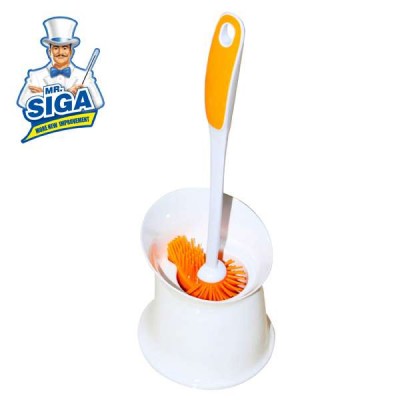 Mr.SIGA Soft Rubber Toilet Brush Silicone .Toilet Brush