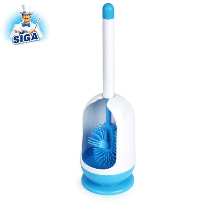 MR SIGA New Design Soft Rubber Silicone Toilet Brush