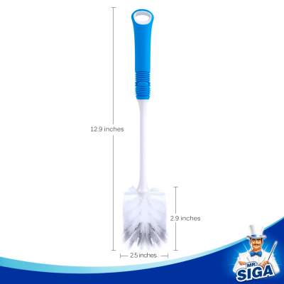 MR SIGA High Quality Long Handle Plastic Cup Brush